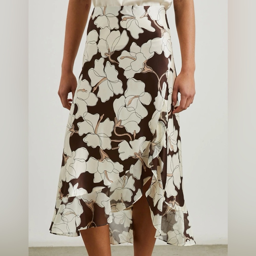 Rails Adia Mocha Floral Skirt